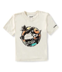 Hurley Little Boys Monkey Sea Short Sleeve T-Shirt