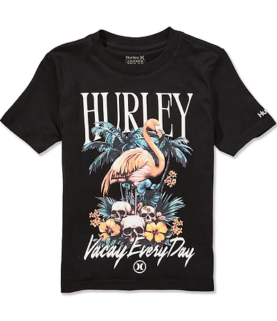 Hurley Little Boys Short Sleeve All Day Vacay Tee