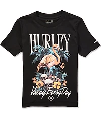 Hurley Little Boys Short Sleeve All Day Vacay Tee