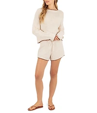 Hurley Long Sleeve Linear Pullover Sweater