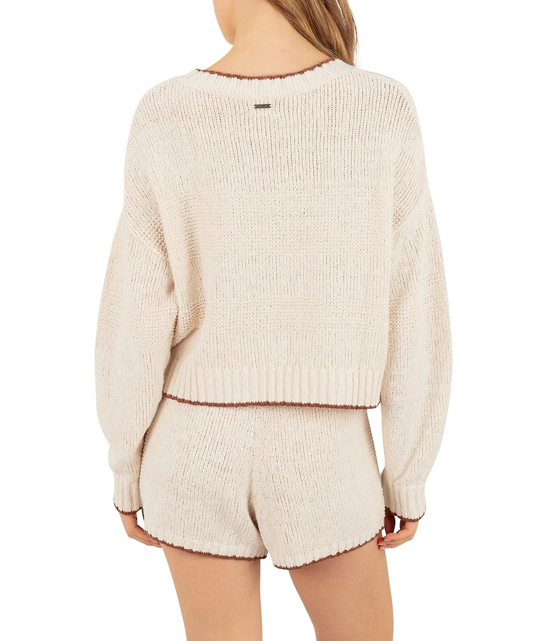 Hurley Long Sleeve Linear Pullover Coordinating Sweater
