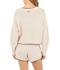 Hurley Long Sleeve Linear Pullover Coordinating Sweater