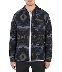 Hurley Long Sleeve Santa Cruz Jacquard Shacket