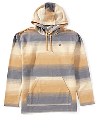 Hurley Long Sleeve Striped Hooded Poncho