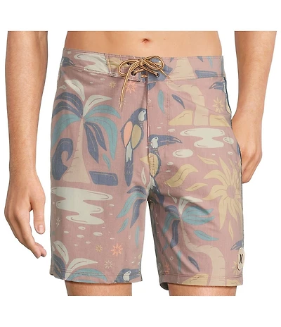 Hurley Naturals Tailgate 18#double; Outseam Swim Trunks