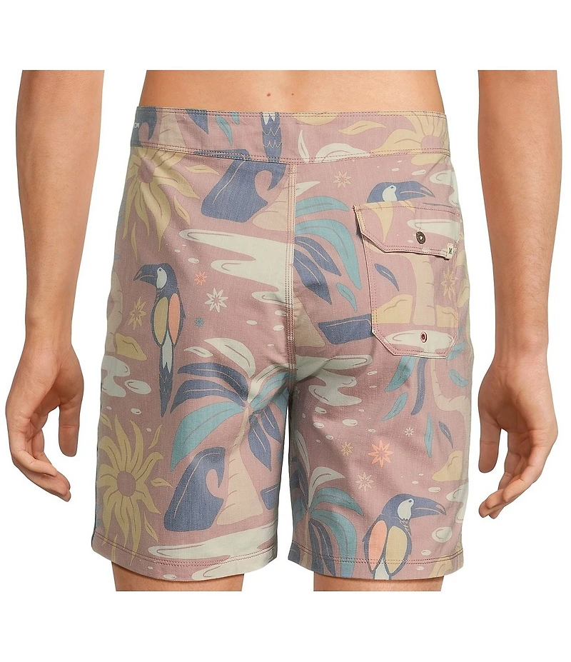 Hurley Naturals Tailgate 18#double; Outseam Swim Trunks