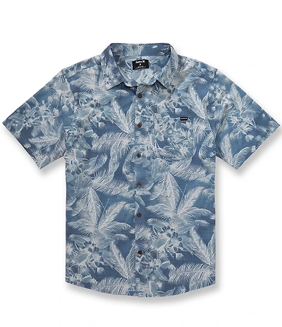 Hurley Newport Printed Short Sleeve Slub Shirt