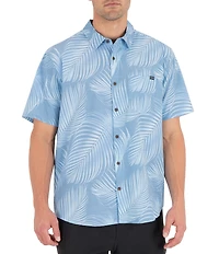 Hurley Newport Printed Short Sleeve Slub Shirt