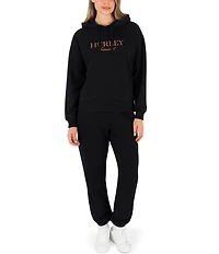 Hurley Nostalgic Long Sleeve Fleece Hoodie