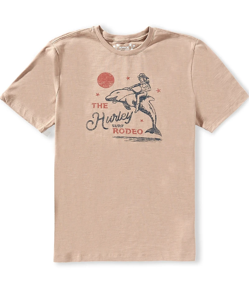 Hurley Ocean Rodeo Short Sleeve Slub T-Shirt