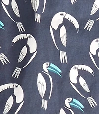 Hurley One & Only Lido Short Sleeve Bird Printed Woven Shirt