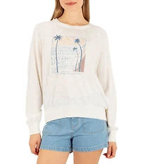 Hurley Palm Cove Long Sleeve Sweater