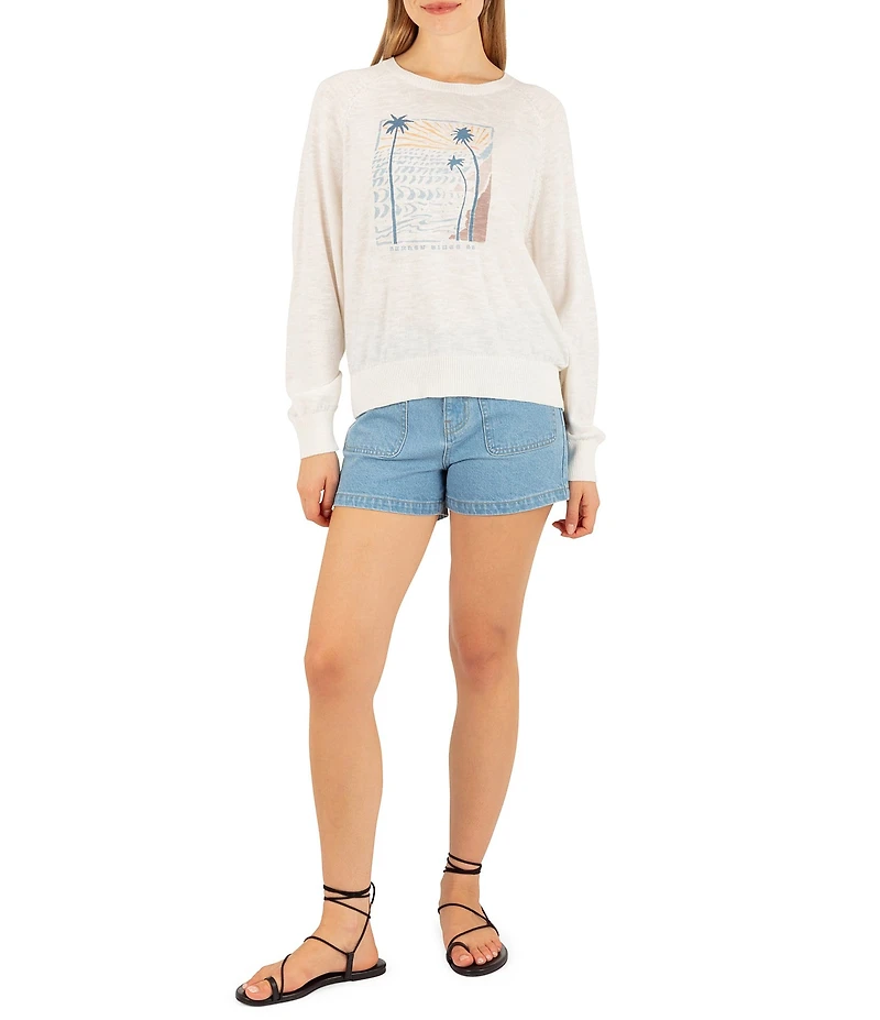 Hurley Palm Cove Long Sleeve Sweater