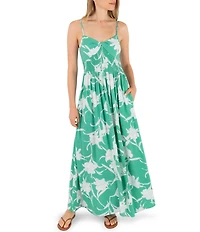 Hurley Palm Springs Floral Maxi Dress