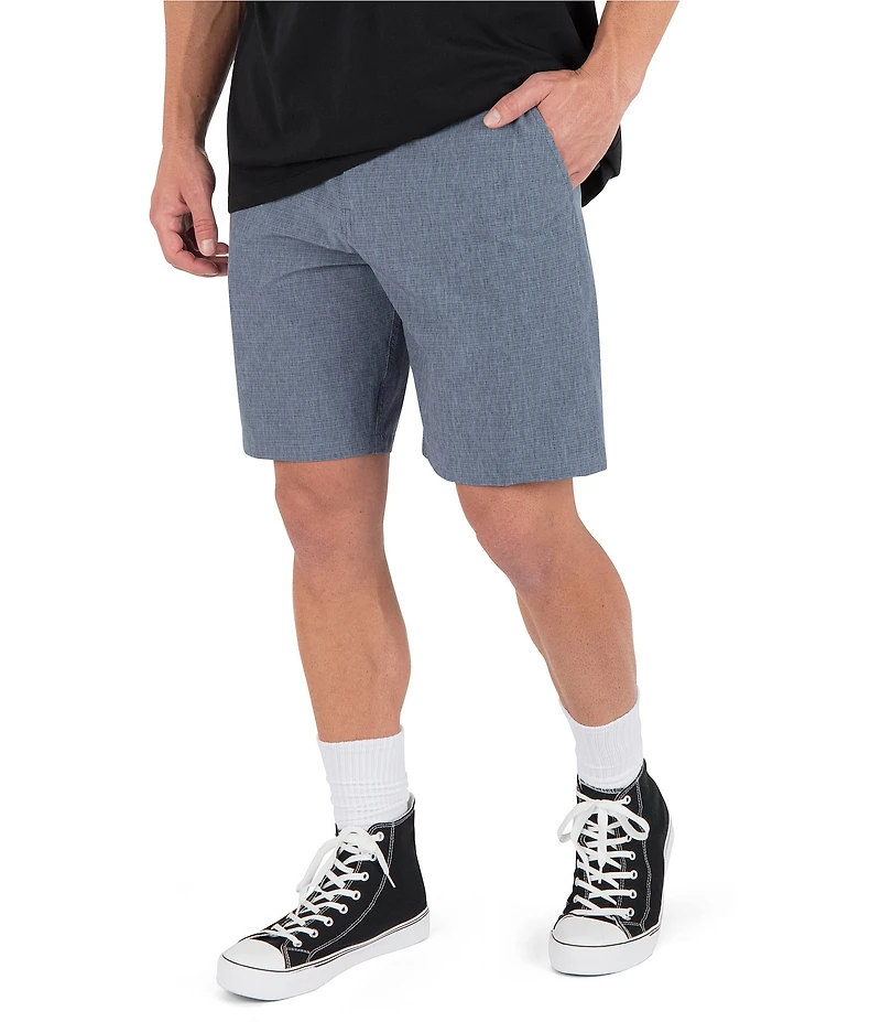 Hurley Phantom Equator 9#double; Inseam Stretch Walk Shorts