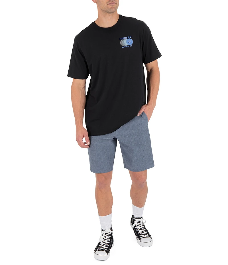 Hurley Phantom Equator 9#double; Inseam Stretch Walk Shorts