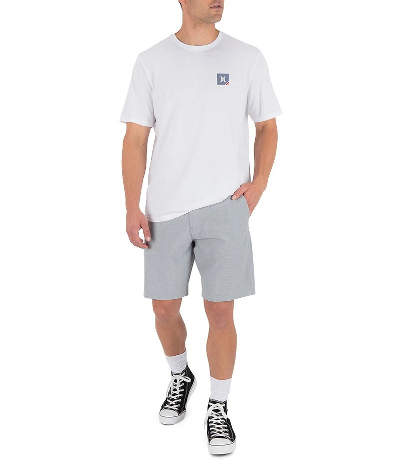 Hurley Phantom Equator 9#double; Inseam Stretch Walk Shorts