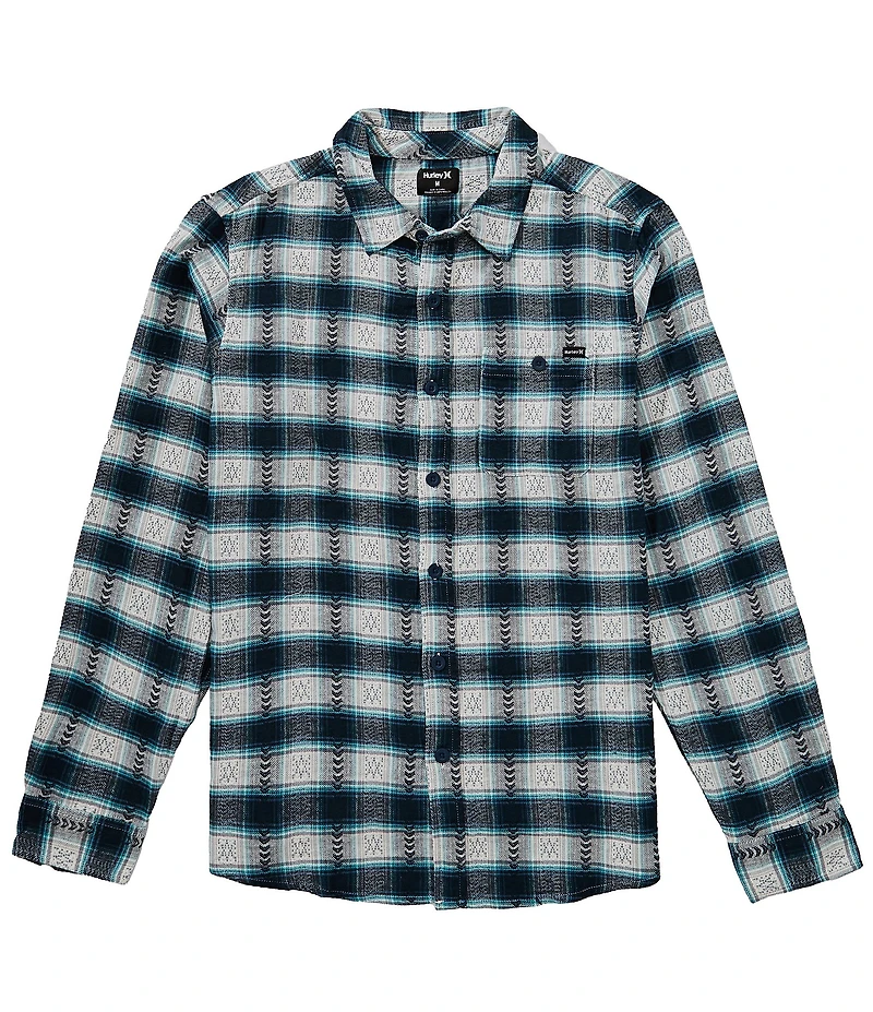 Hurley Portland Long Sleeve Flannel Shirt