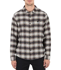 Hurley Portland Long Sleeve Flannel Shirt