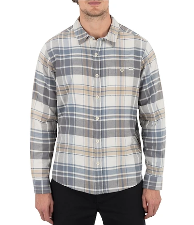 Hurley Portland Long Sleeve Flannel Shirt