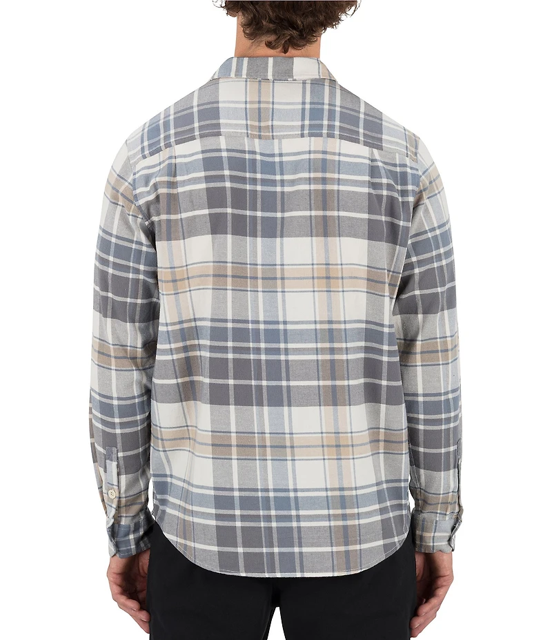 Hurley Portland Long Sleeve Flannel Shirt