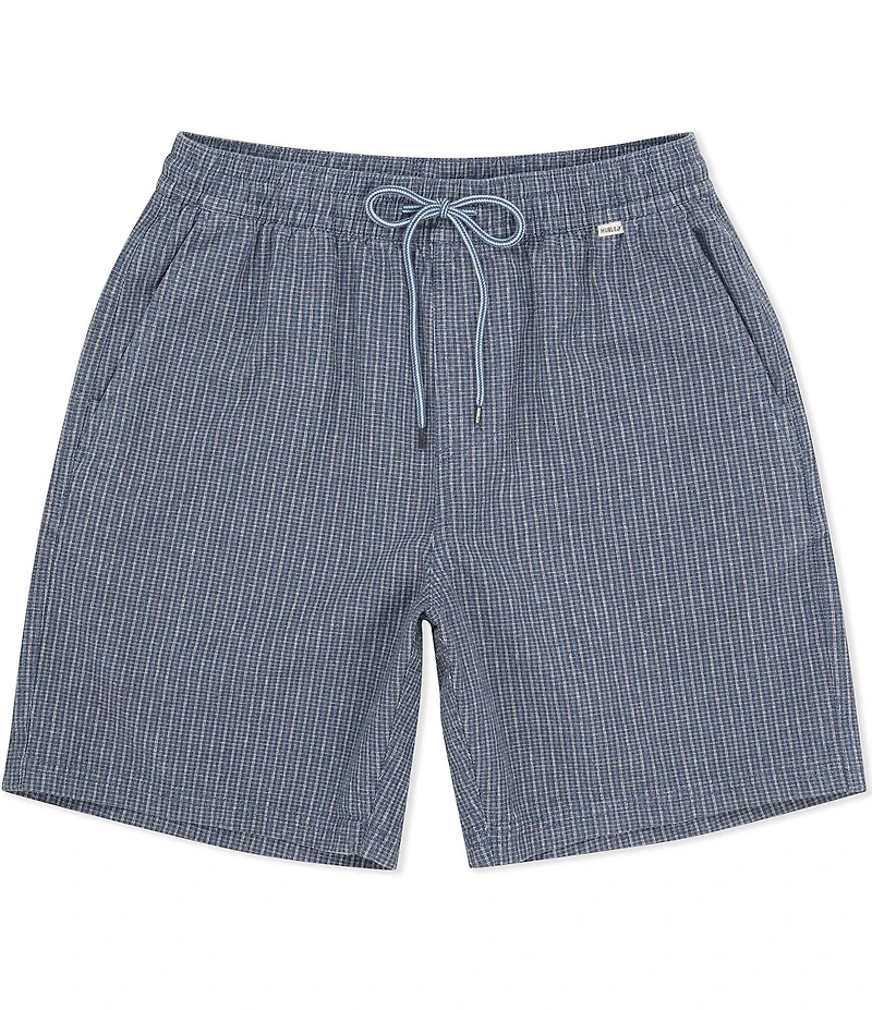 Hurley Raleigh Linen Blend 18#double; Outseam Volley Swim Trunks