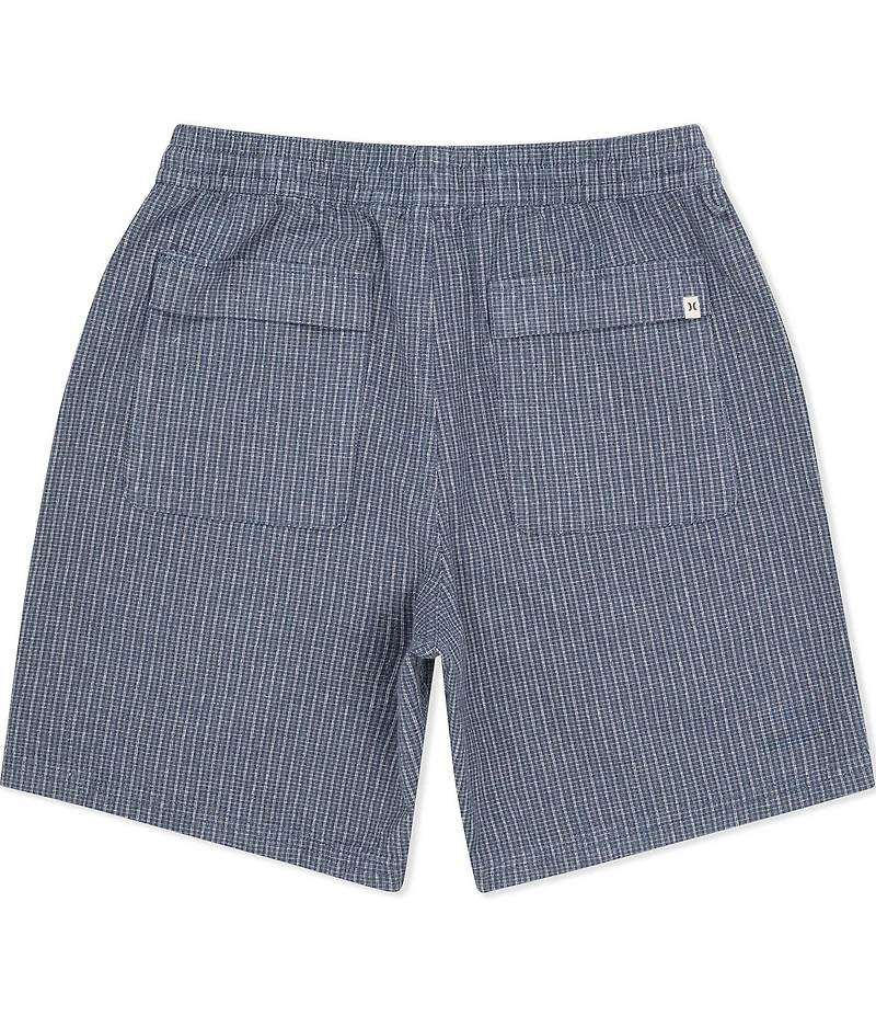 Hurley Raleigh Linen Blend 18#double; Outseam Volley Swim Trunks