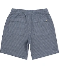 Hurley Raleigh Linen Blend 18#double; Outseam Volley Swim Trunks
