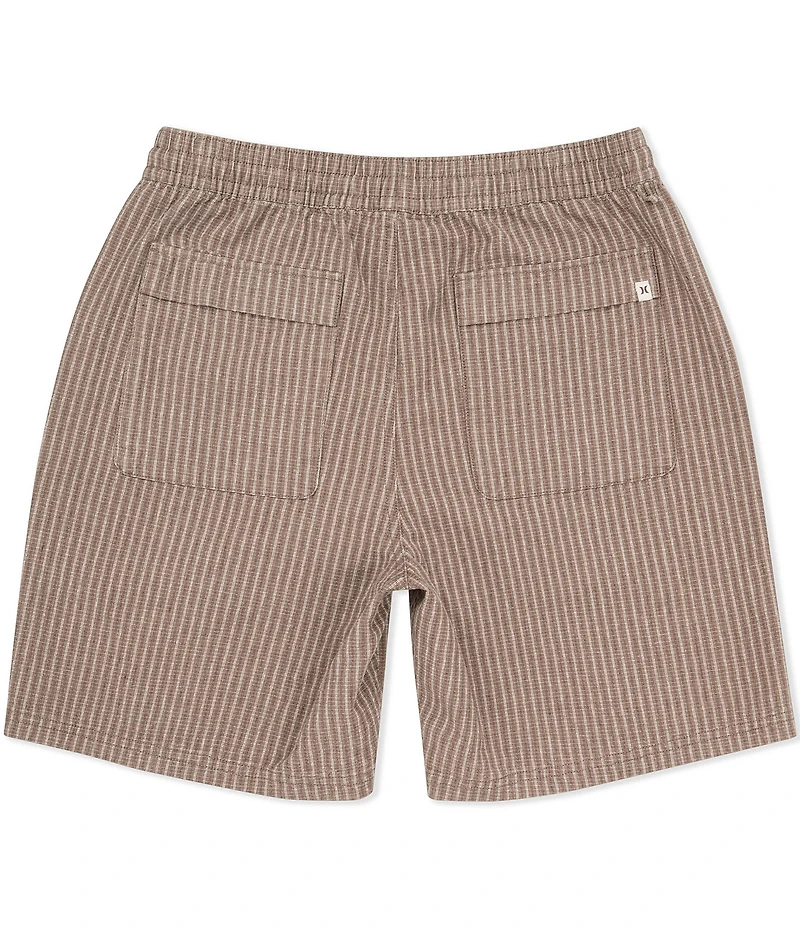Hurley Raleigh Linen Blend 18#double; Outseam Volley Swim Trunks