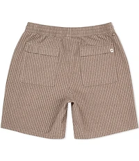 Hurley Raleigh Linen Blend 18#double; Outseam Volley Swim Trunks
