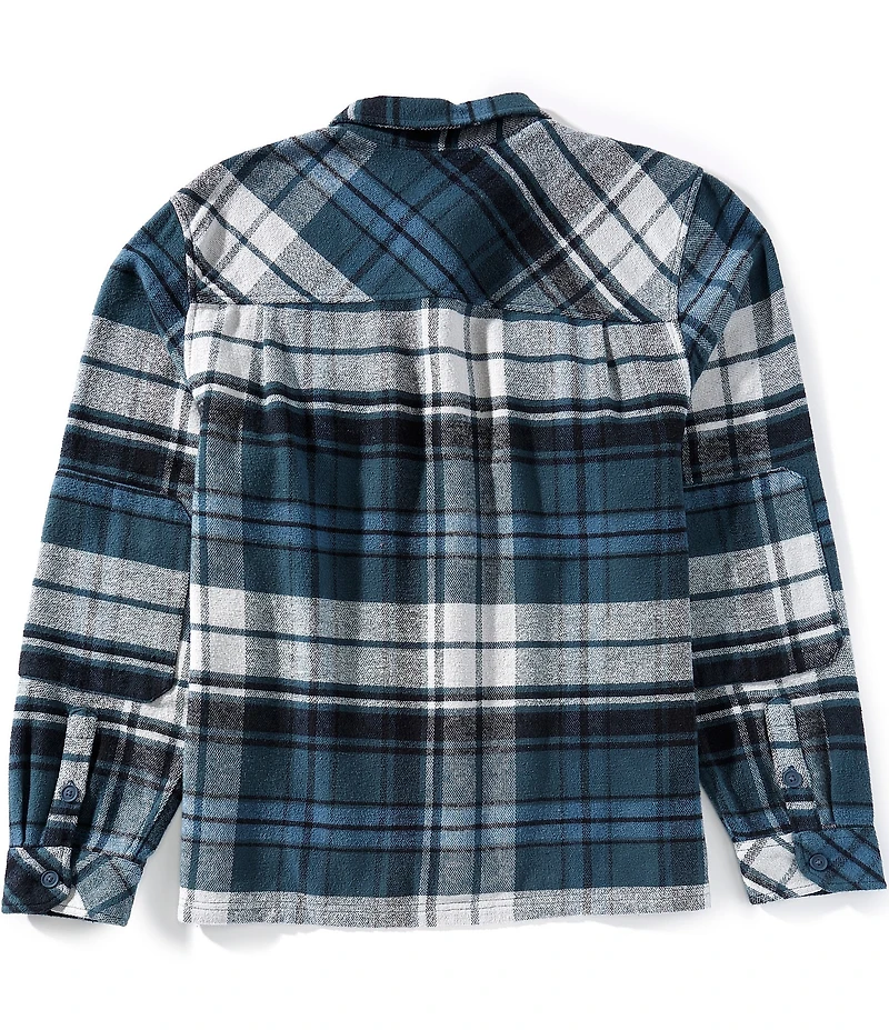 Hurley Santa Cruz Long Sleeve Plaid Flannel Shirt