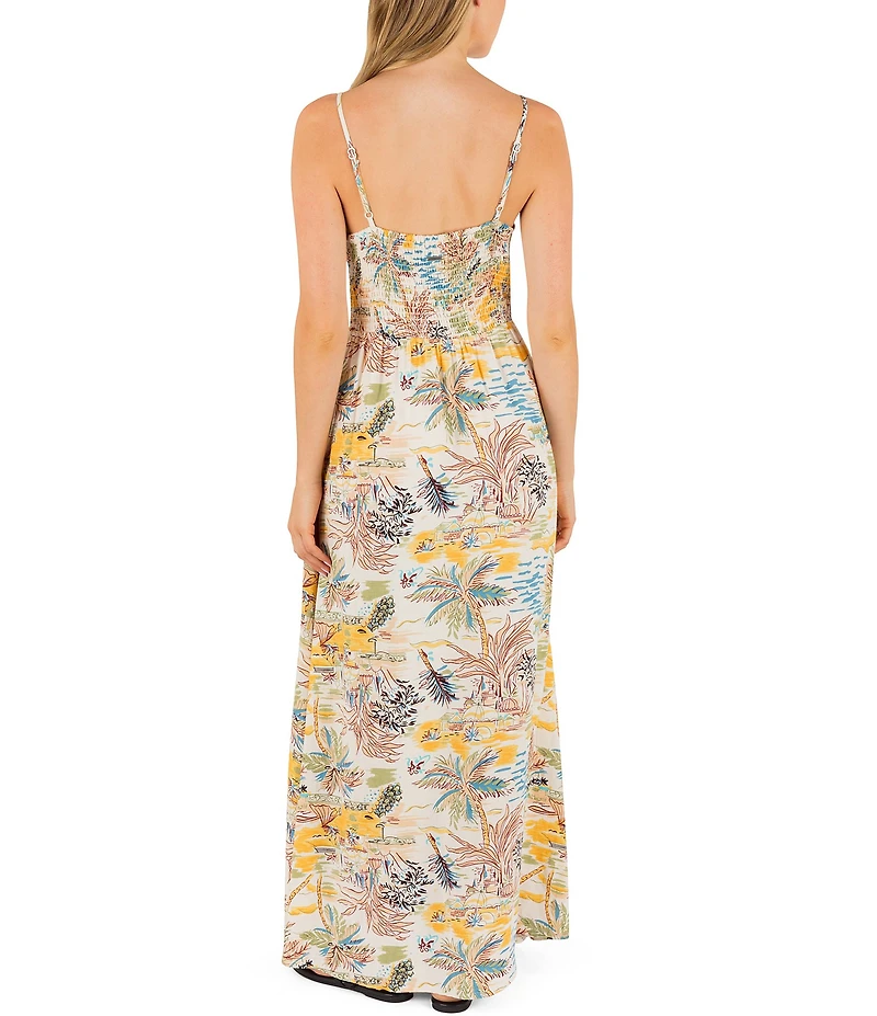 Hurley Scenic Printed Maxi Dress