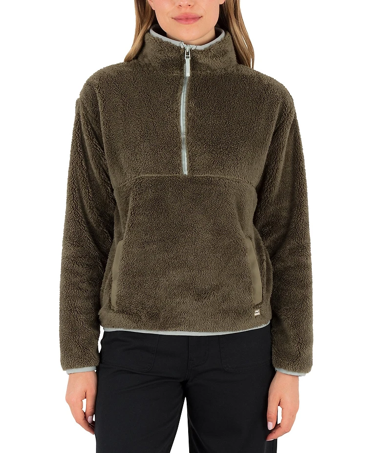 Hurley Scout Polar Fleece Long Sleeve Quarter-Zip Pullover