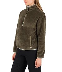 Hurley Scout Polar Fleece Long Sleeve Quarter-Zip Pullover