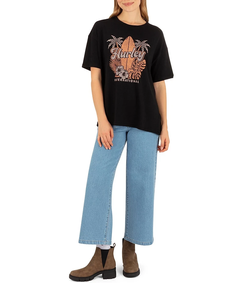 Hurley Short Sleeve Arise Boyfriend T-Shirt