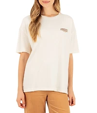 Hurley Short Sleeve Free Valley Boyfriend Tee
