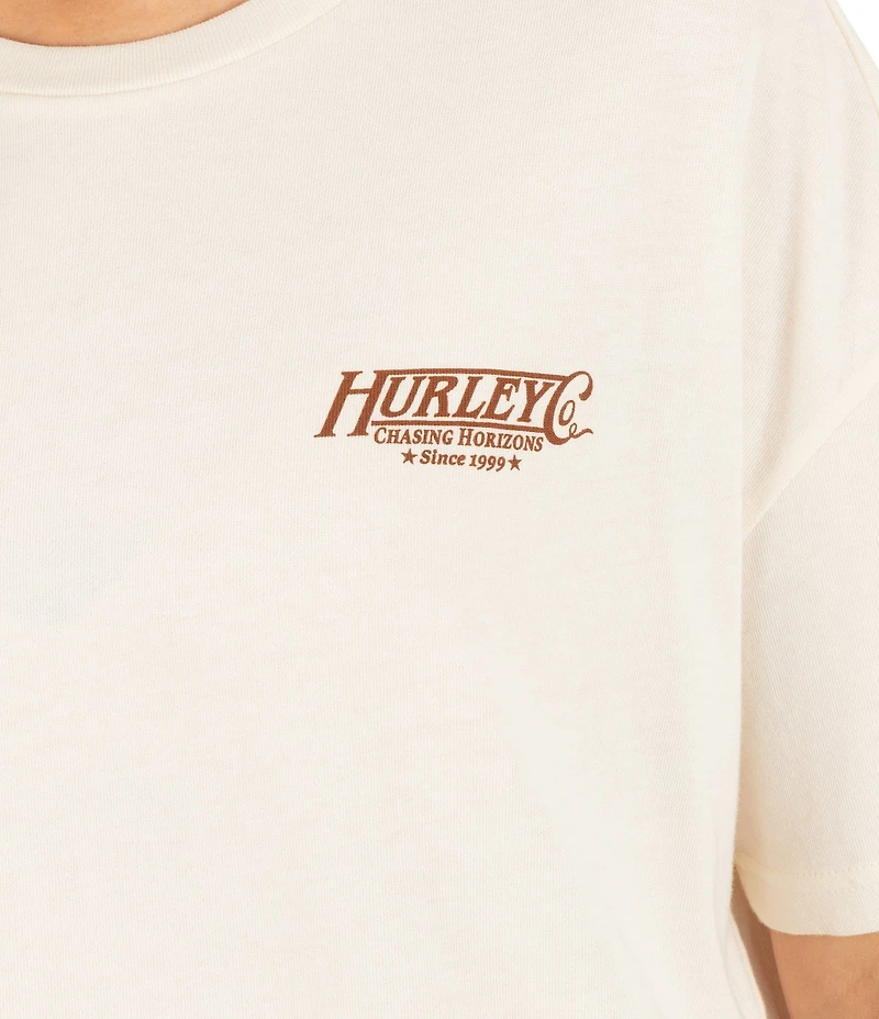 Hurley Short Sleeve Free Valley Boyfriend Tee