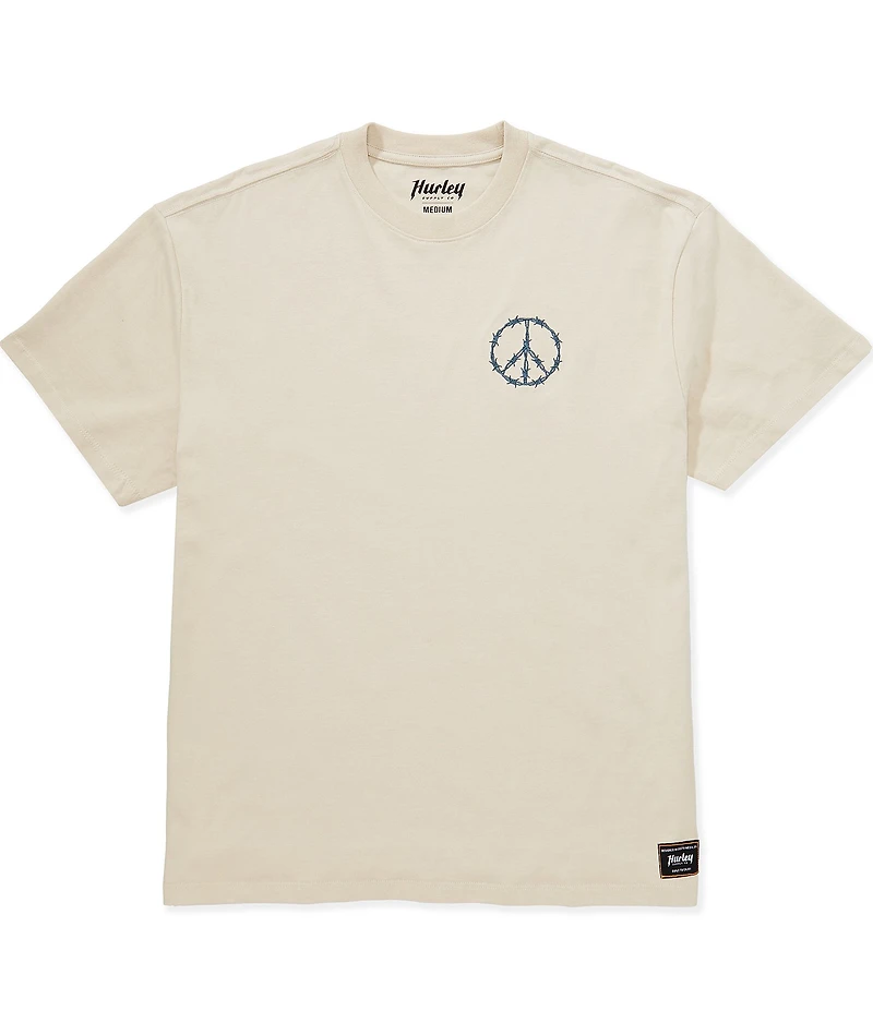 Hurley Short Sleeve Hard Peace T-Shirt
