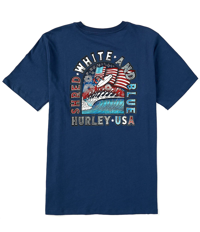 Hurley Short Sleeve Indy Pendence Graphic T-Shirt