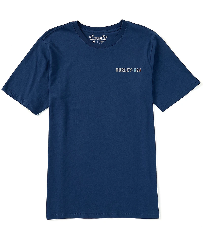 Hurley Short Sleeve Indy Pendence Graphic T-Shirt
