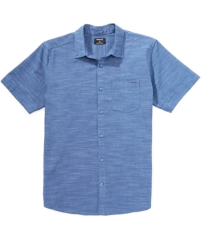 Hurley Short Sleeve One & Only Stretch Classic Fit Woven Shirt