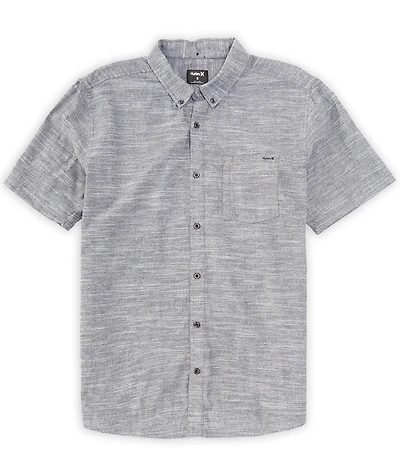 Hurley Short Sleeve One & Only Stretch Classic Fit Woven Shirt
