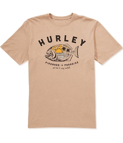 Hurley Short Sleeve Piranhas T-Shirt