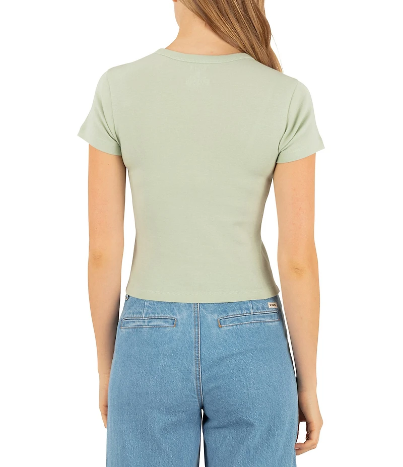 Hurley Short Sleeve Summer Shoreline Baby Tee