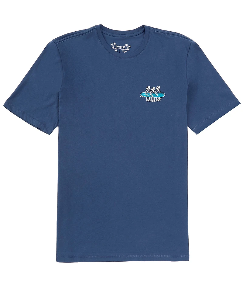 Hurley Short Sleeve Surfesa Team Graphic T-Shirt