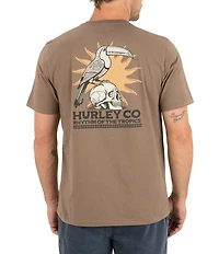 Hurley Skull Tropics Short Sleeve T-Shirt