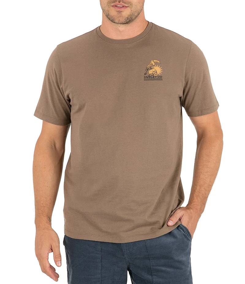 Hurley Skull Tropics Short Sleeve T-Shirt