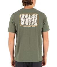 Hurley Skyline Slub Jersey Short Sleeve T-Shirt