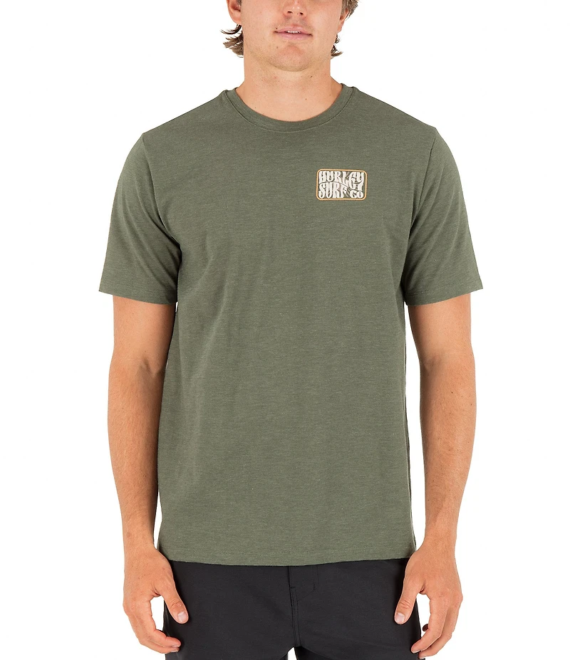 Hurley Skyline Slub Jersey Short Sleeve T-Shirt