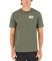 Hurley Skyline Slub Jersey Short Sleeve T-Shirt